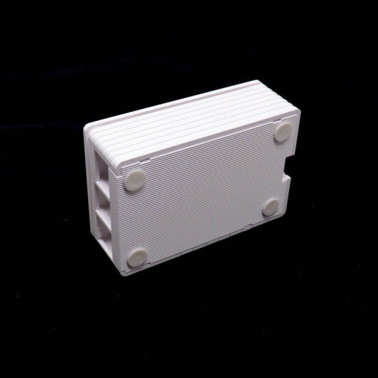 Raspberry 4B White Injection Molding Premium Case Supporting 3007 Fans