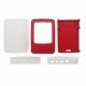 Raspberry Pi 4 Case-Red-White