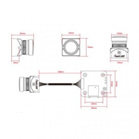 Runcam Split 3 Nano HD FPV Camera