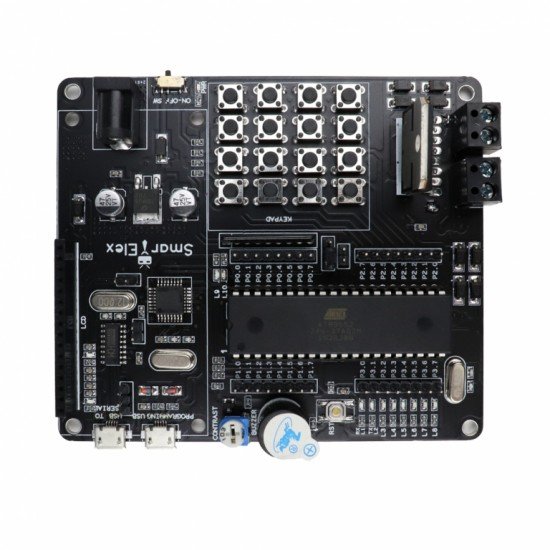 SmartElex AT89S52 Development Board with LCD