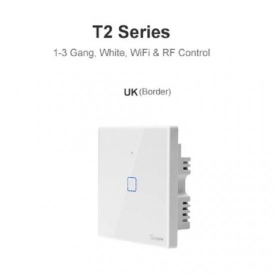 Sonoff T2 UK 1 Channels WiFi+RF+Touch Smart Switch