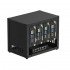 UCTRONICS Enclosure for Raspberry Pi Cluster Compatible with Pi 4B, 3B/3B+ House Up to 4 2.5″ SSD, Support PoE /PoE + HAT and Switch, 2 Cooling Fans