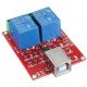 5V 2 channel USB PC Intelligent Control Relay Module