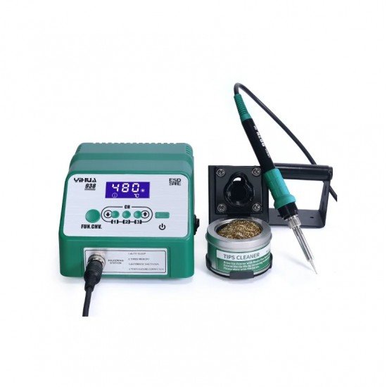 Yihua 938 75W Aluminum Front Panel Multi-function LCD Display Constant Temperature Soldering Desoldering Station