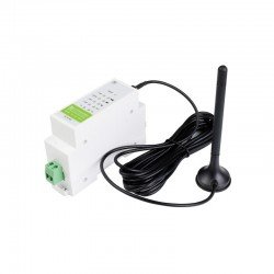 Waveshare Industrial 4G DTU, RS485 TO LTE CAT4, DIN Rail-Mount