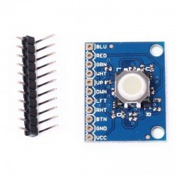 ICSH044A Blackberry Trackball Breakout Board 360 Degree Trajectory Ball Module