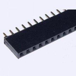 2mm Pitch Female Burg Strip 40 pin - 5 pcs