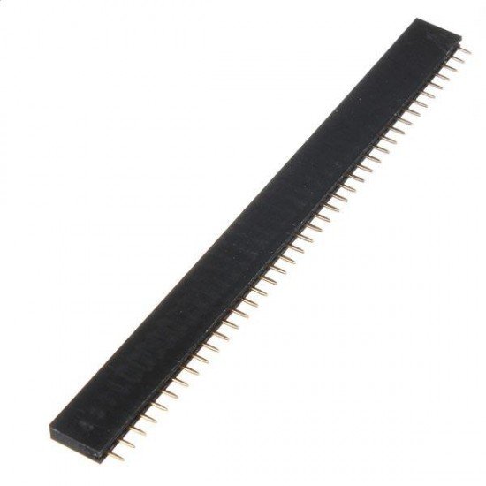 2mm Pitch Female Burg Strip 40 pin - 5 pcs