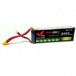 3500mah 11.1v 30C 3S Build Power Lipo Battery