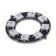 8 Bit WS2812 5050 RGB LED Built-in Full Color Driving Lights Circular Development Board