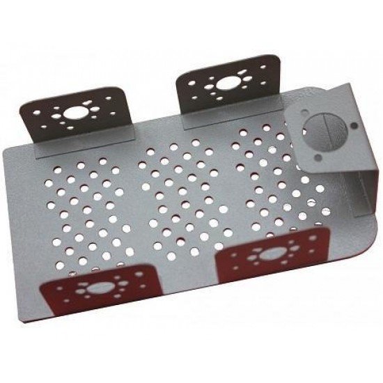 Advance Metal Chassis For Robots White