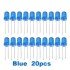 Blue LED 5mm Pack Of 20 (Light Emitting Diod)