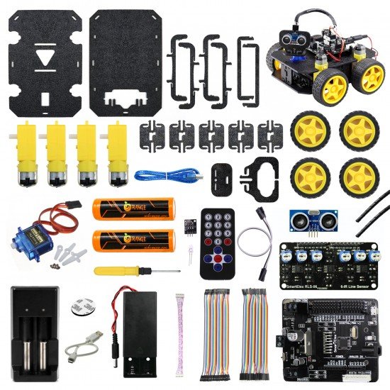 Cligo Smart Robot Car Kit 4WD for Kids