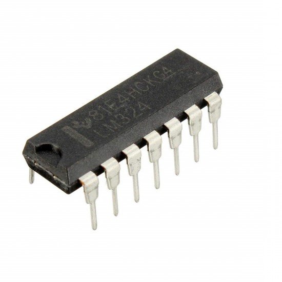 LM324 IC - Low Power Quad Op-Amp IC