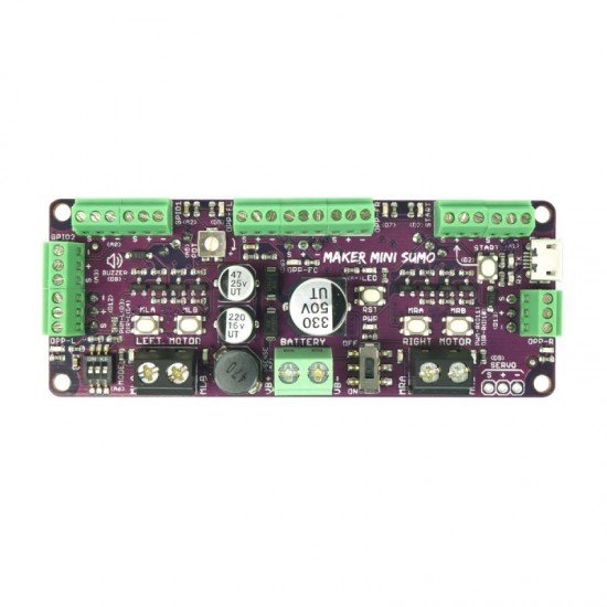 Cytron Maker Mini Sumo Controller: Simplifying Sumo Robot for Beginner
