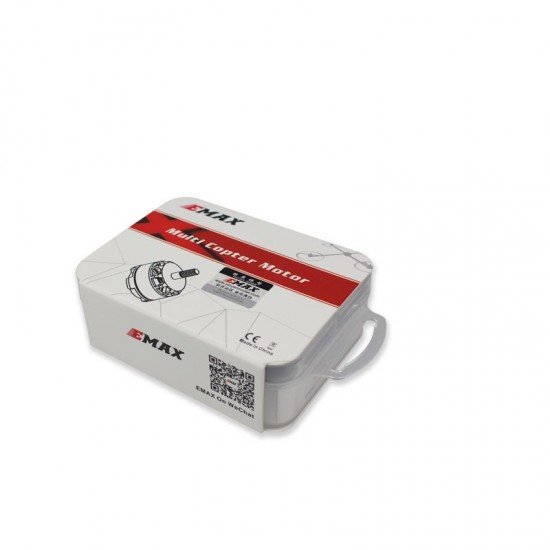 EMAX RS2205 KV2300 Brushless DC Motor for FPV Racing Drone – Red Cap (CCW Motor Rotation)