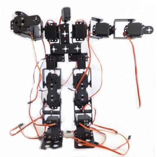Full Set of 17DOF Biped Robot Educational Robotic Kit+(17pcs) MG996+Servo Horn