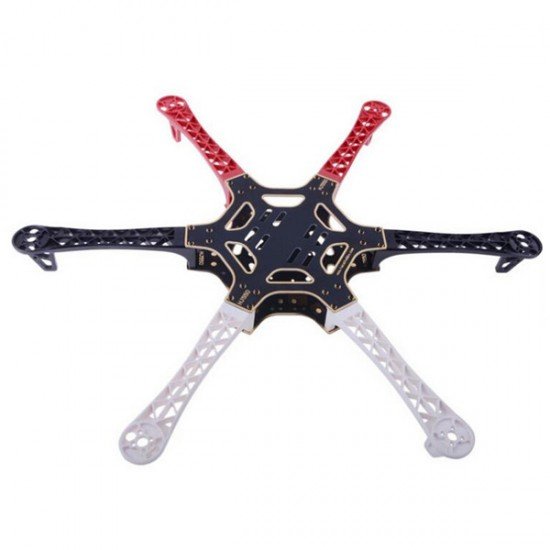 Hexacopter Drone Combo with APM 2.8 (Motor + ESC + Propeller + Flight Controller + Frame + TX-RX Flysky FSi6+ Power module + Belt)