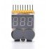 High Quality 1-8S Battery Voltage Checker & Low Voltage Buzzer Alarm