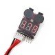 High Quality 1-8S Battery Voltage Checker & Low Voltage Buzzer Alarm