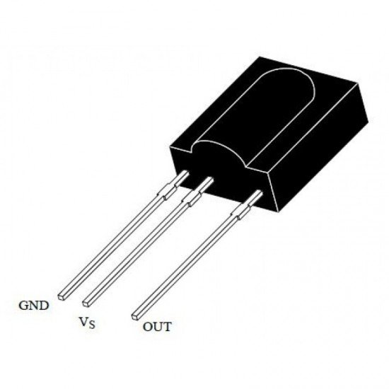 IR Receiver TSOP1738 - Infrared Receiver