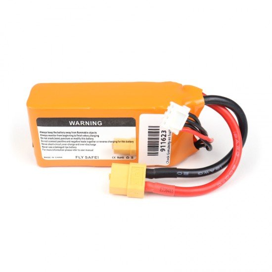 ORANGE 1500mAh 3S 40C (11.1 v) Lithium Polymer Battery Pack (LiPo)