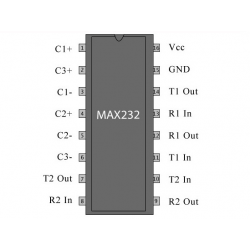 MAX232CSE SOIC-Narrow-16 RS-232 Interface IC