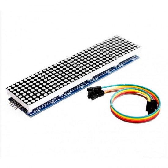 MAX7219 Dot Matrix 4 in 1 Display Module