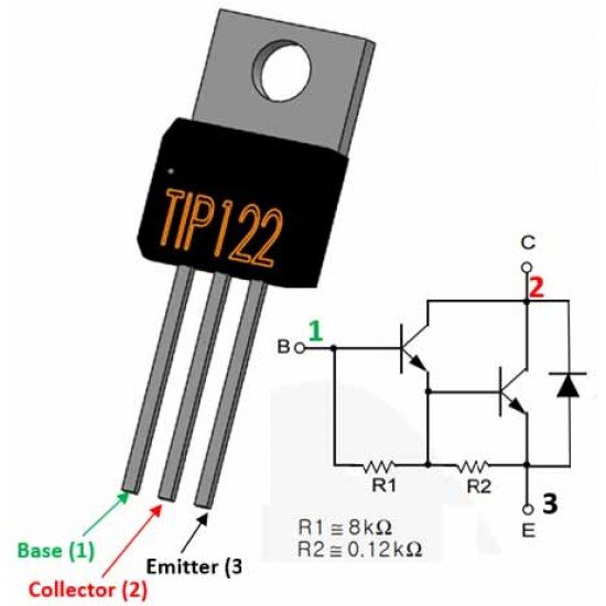 TIP122 - NPN Transistor - Switching Transistor