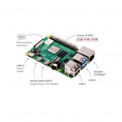 Raspberry Pi 4 Model-B with 8 GB RAM