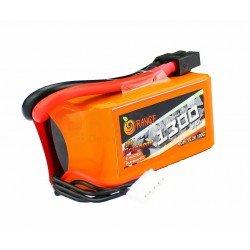 ORANGE Graphene 1300 mAh 4S 100C LITHIUM POLYMER BATTERY PACK (LIPO)