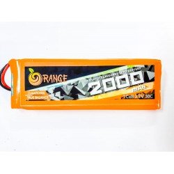 Orange 2000 mAh 1S 30C/60C Lithium polymer battery Pack (LiPo)